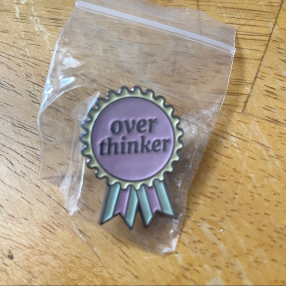 📍5for$25 Enamel Pin Over thinker Award ribbon - Picture 3 of 4